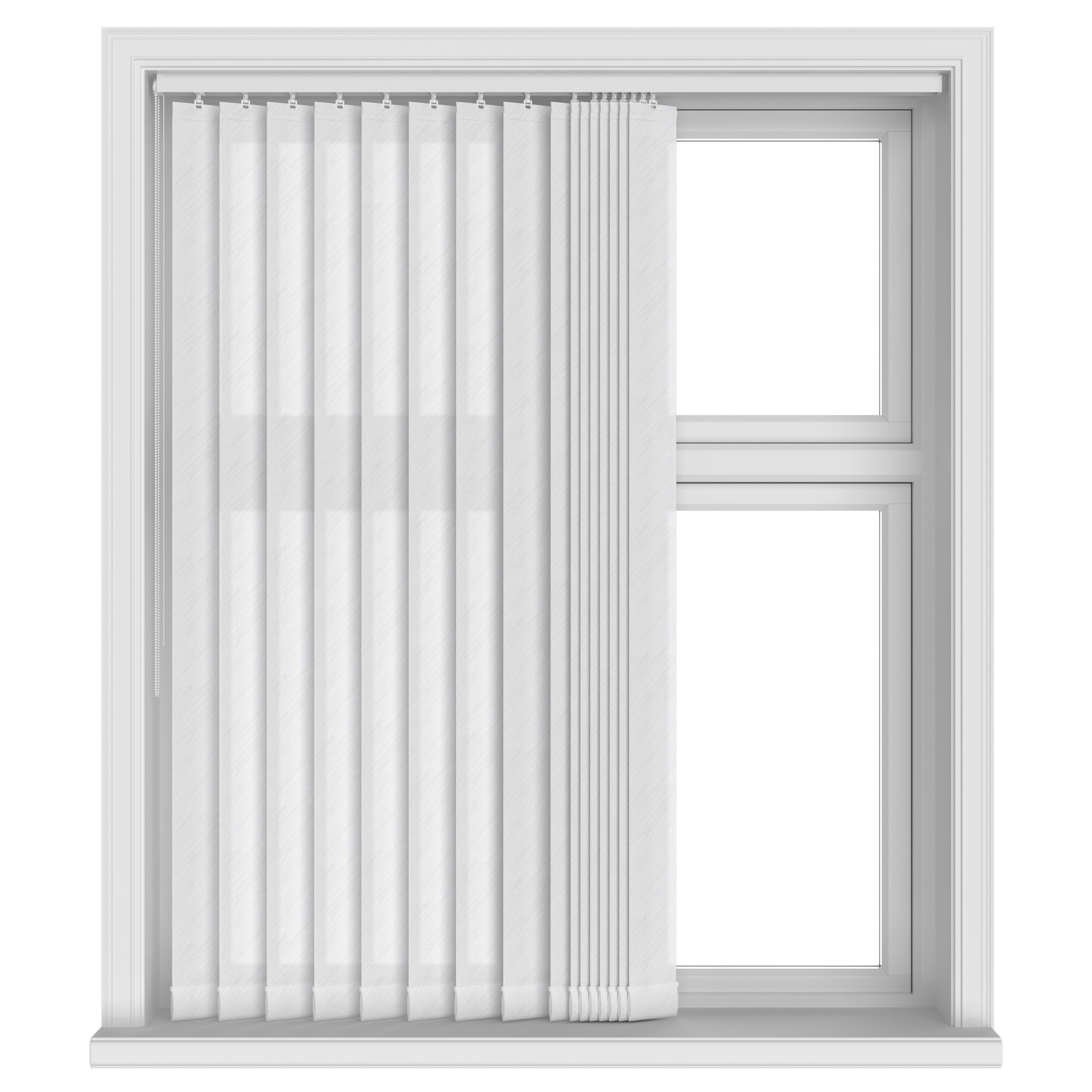 Amaris White Vertical Blinds - Image 3
