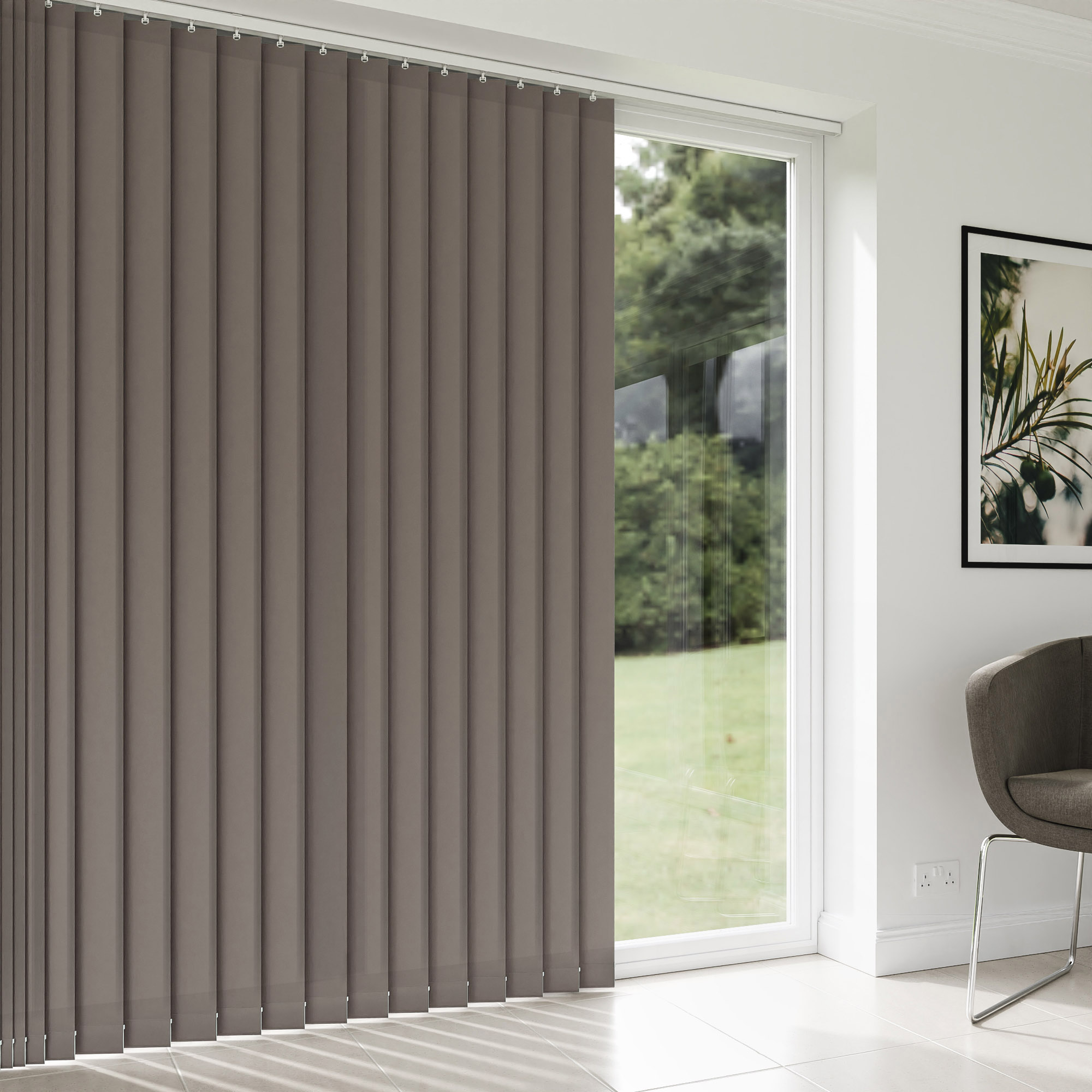 Arona Pebble Vertical Blinds - Image 2