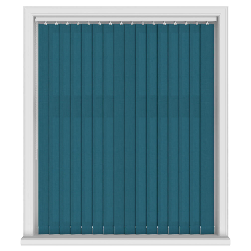 Bexley Teal Vertical Blinds