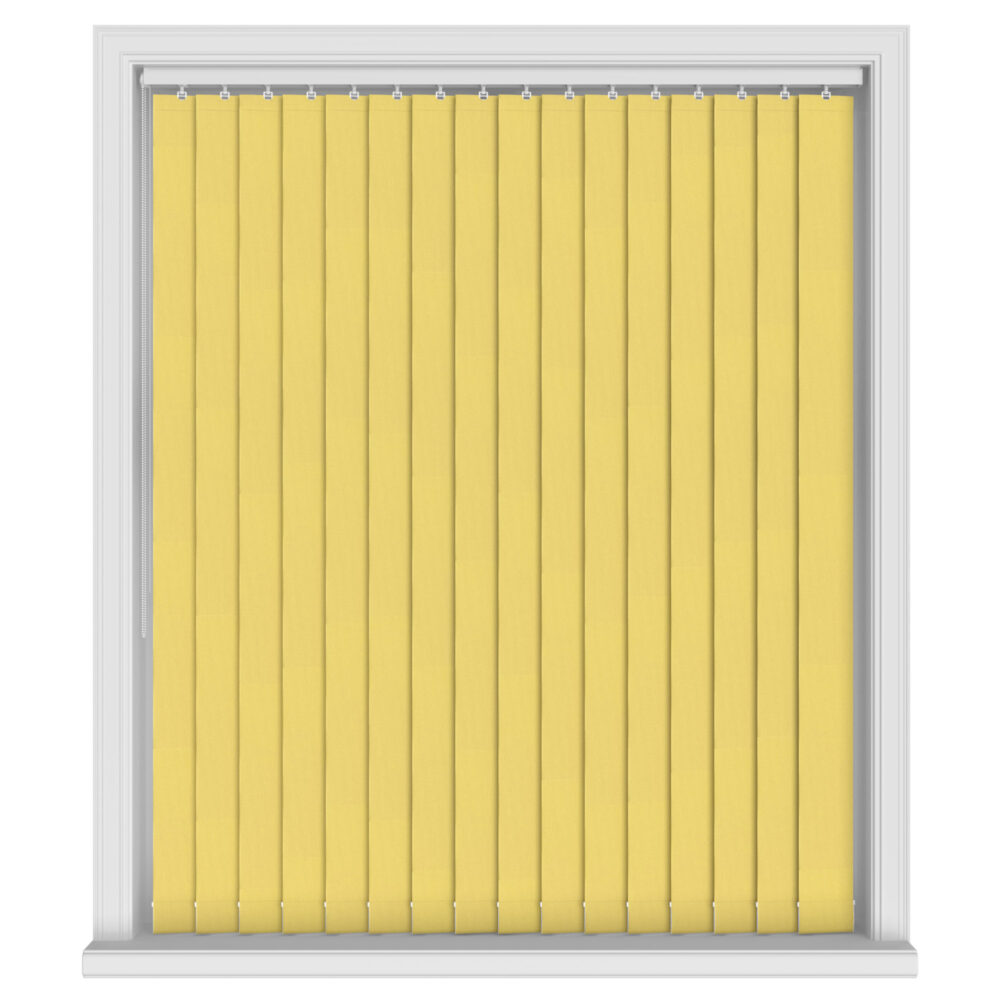 Cairo Mustard Blackout Vertical Blinds