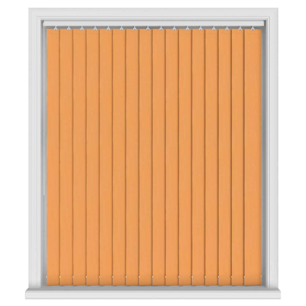Cairo Orange Blackout Vertical Blinds