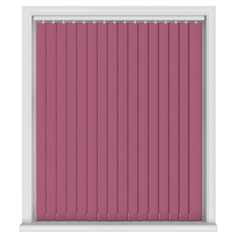 Cairo Rasberry Blackout Vertical Blinds