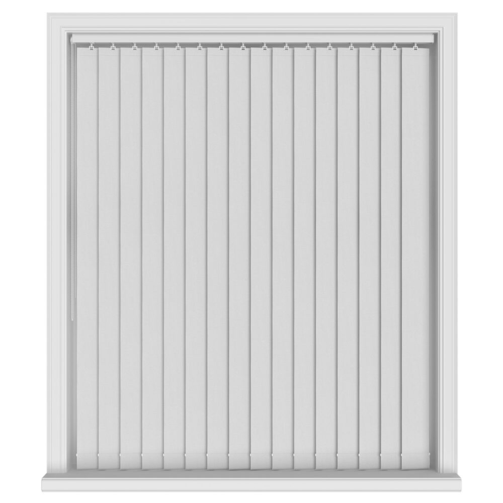 Cairo Silver Blackout Vertical Blinds
