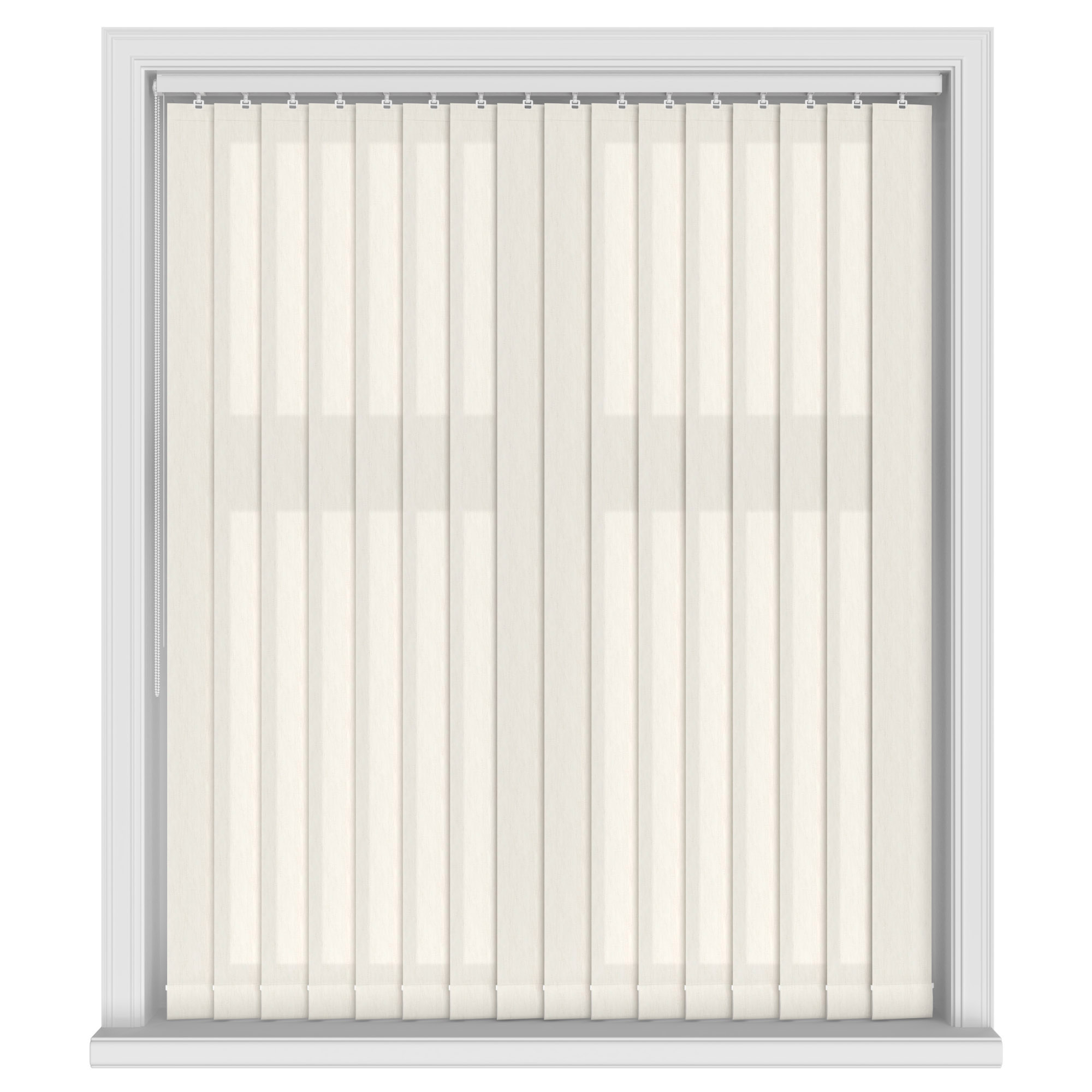 Kira Cream Vertical Blinds