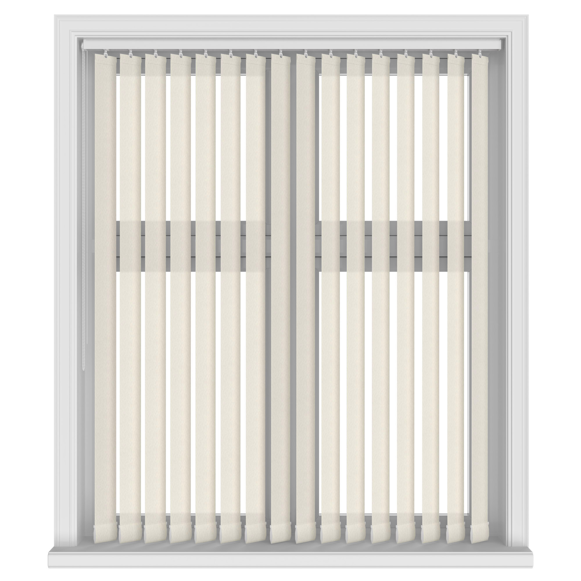 Monarch Cream Vertical Blinds - Image 2