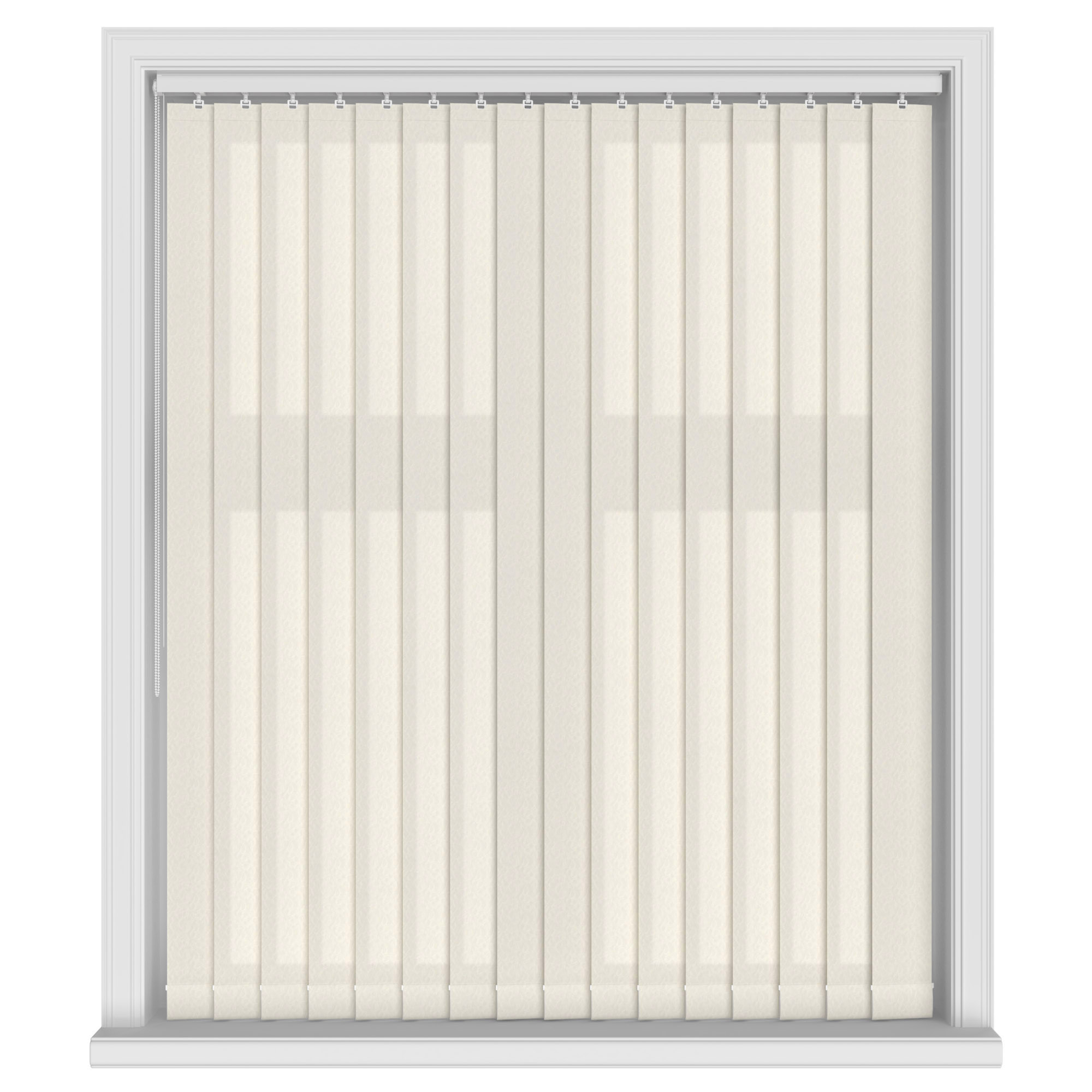 Monarch Cream Vertical Blinds
