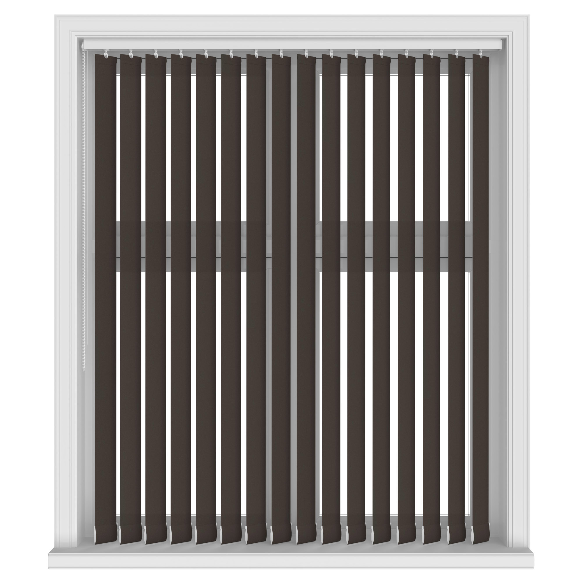 Unity Oak Vertical Blinds - Image 2