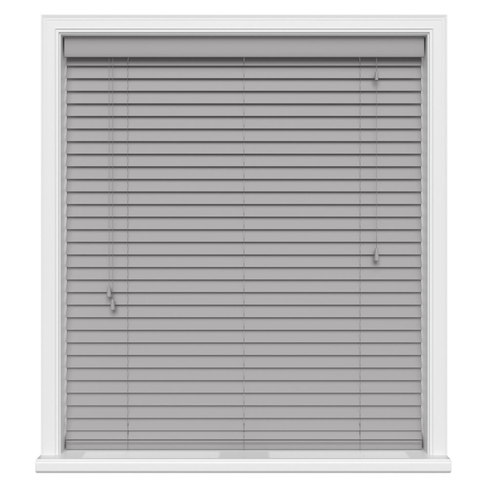 Haze Grey Wood Venetian Blinds
