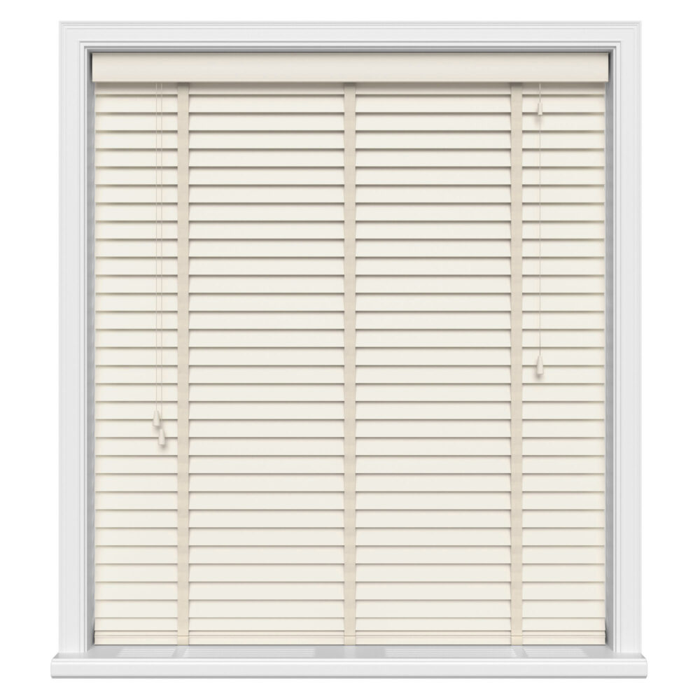 Soft Linen Wood Venetian Blinds