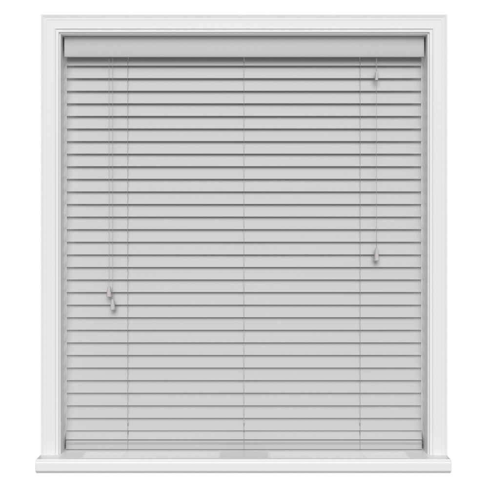 Mist Grey Wood Venetian Blinds