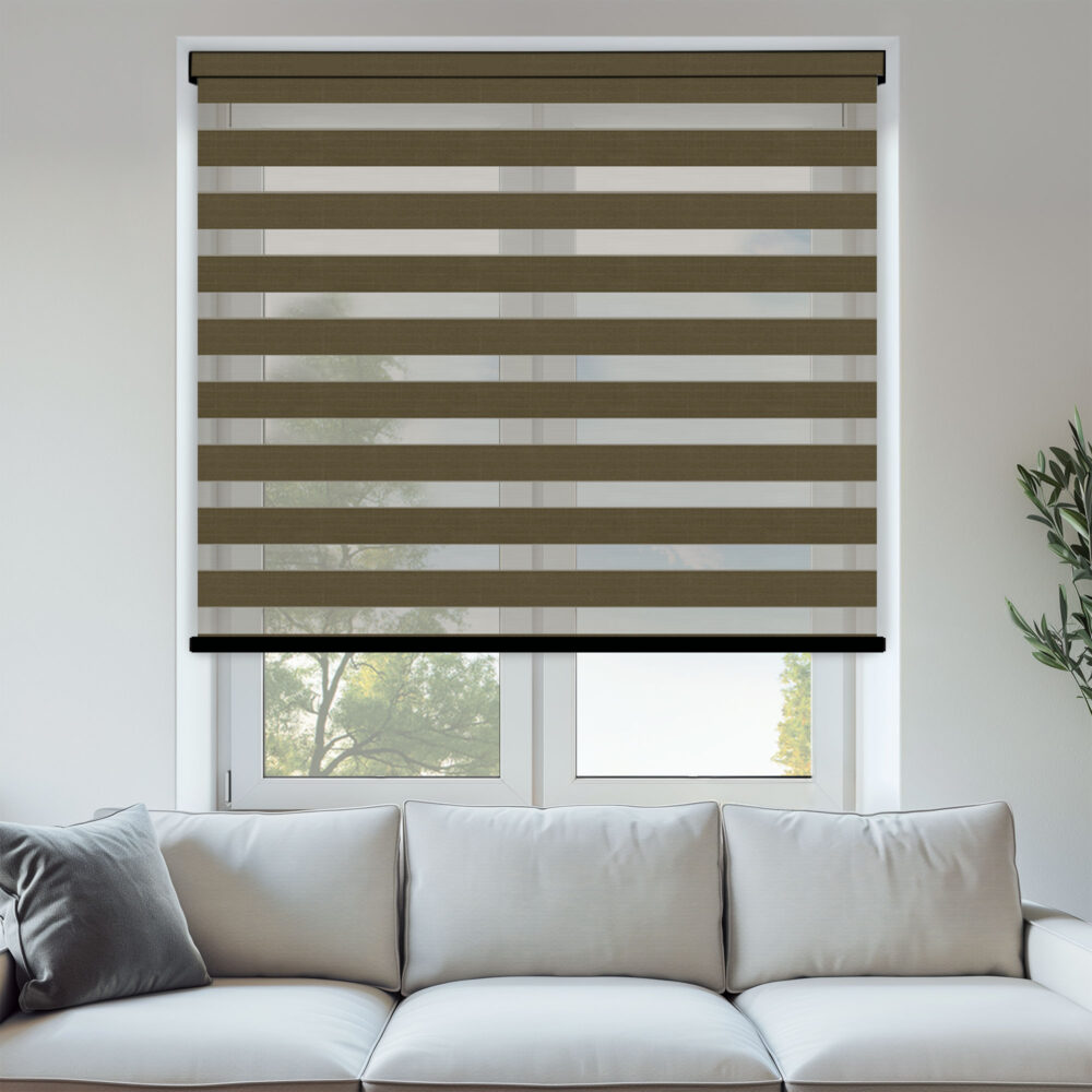Arrezzo Mocha Day & Night Blinds