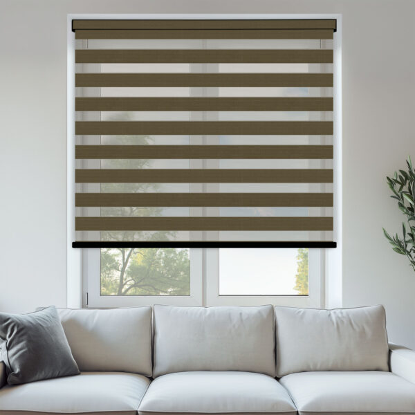 Arrezzo Mocha Day & Night Blinds