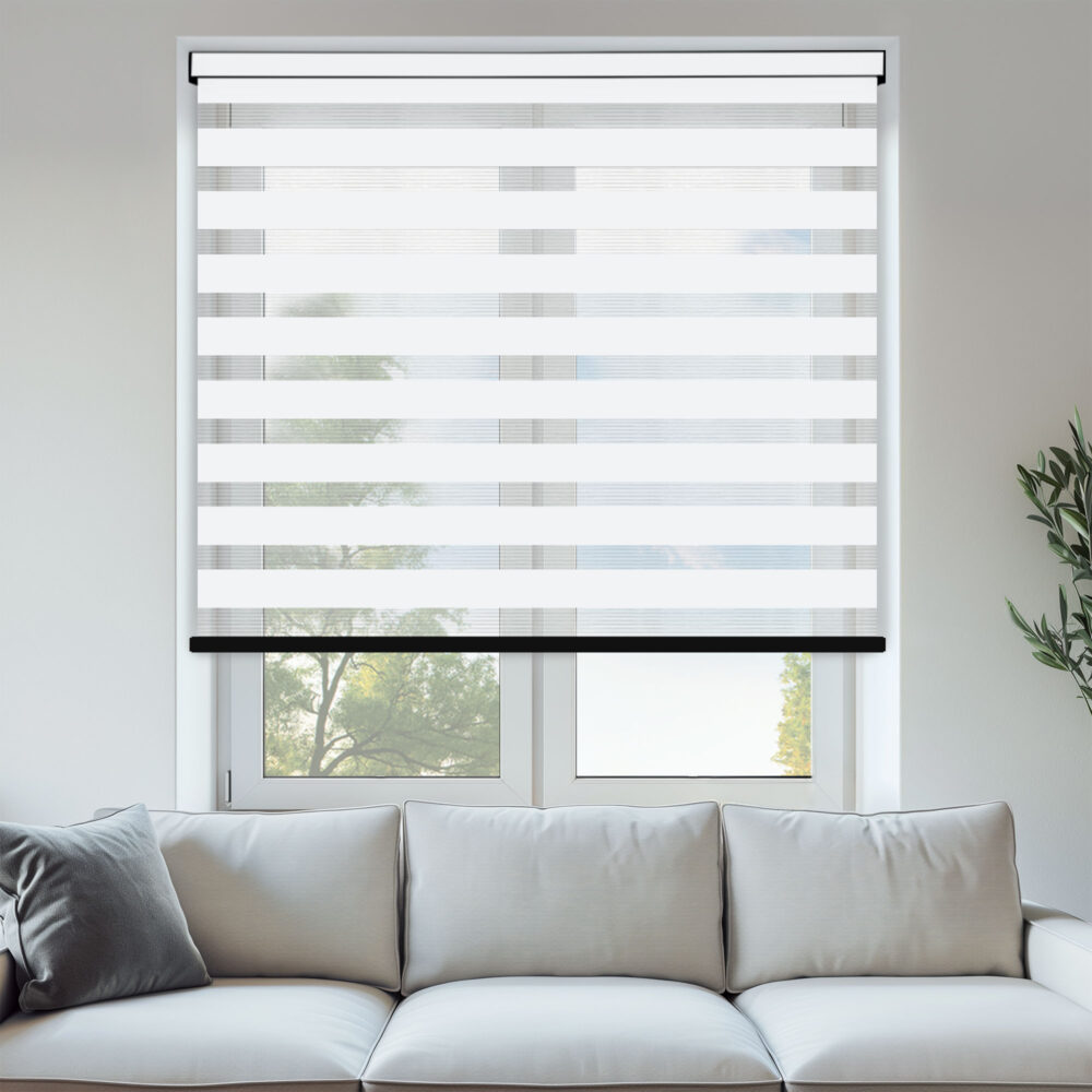 Capri Ice Day & Night Blinds