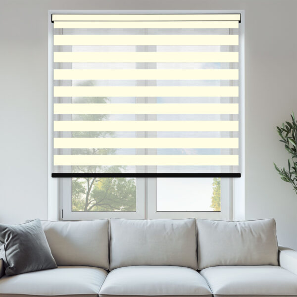 Capri Jasmine Day & Night Blinds