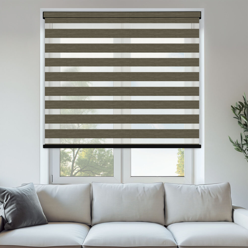 Firenze Walnut Day & Night Blinds