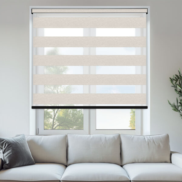 Lusso Beige Day & Night Blinds
