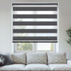 Lusso Charcoal Day & Night Blinds