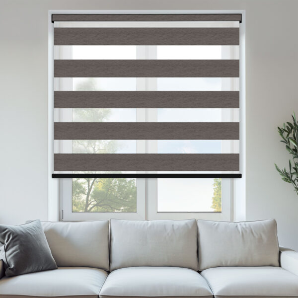 Lusso Mocha Day & Night Blinds