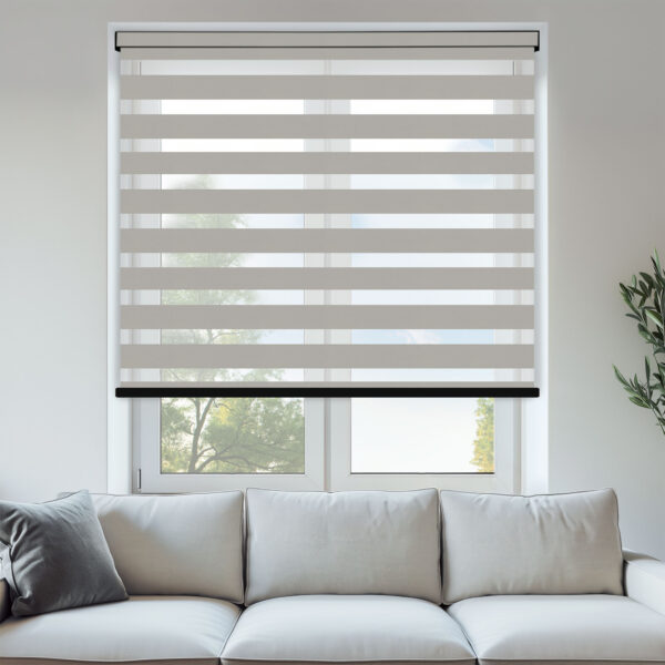 Modina Grey Day & Night Blinds