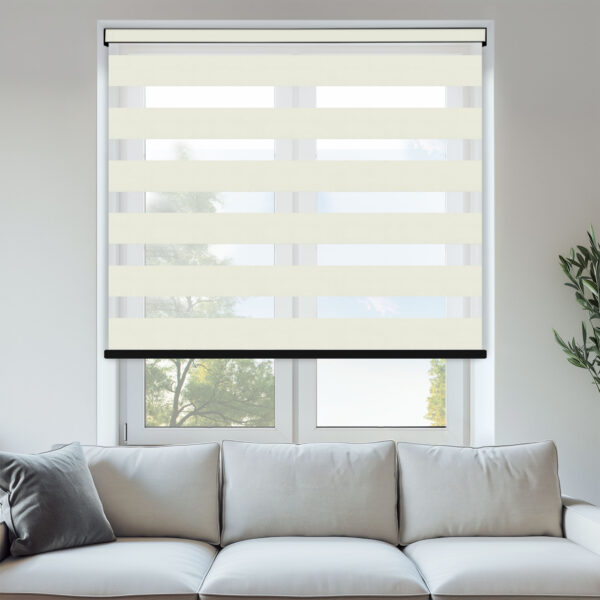 Nola Ivory Day & Night Blinds