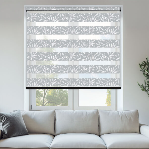 Viale Charcoal Day & Night Blinds